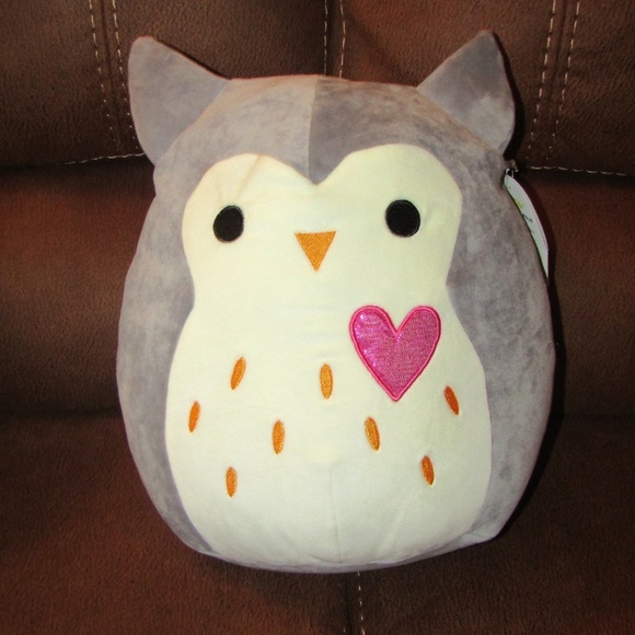 squishmallow grey owl